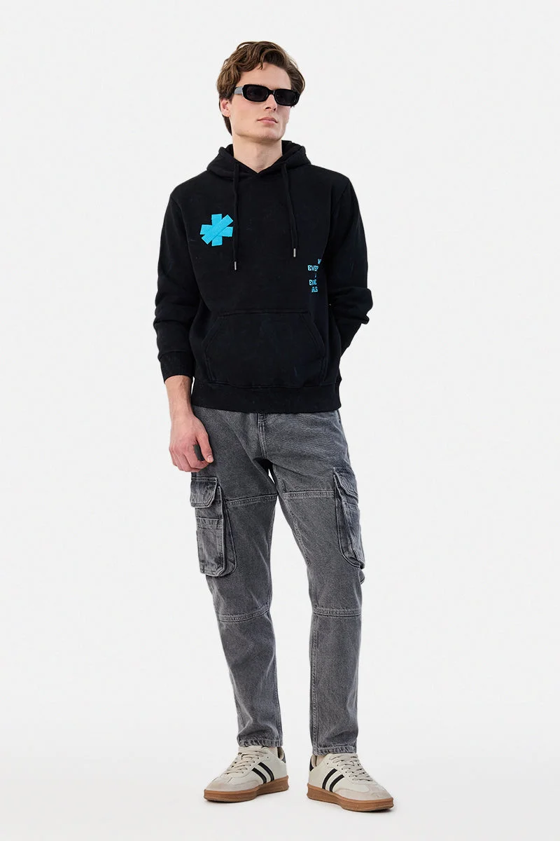 Snitch Grey Baggy 100% Cotton Six pockets Cargo Pants for Men | Best Price UAE